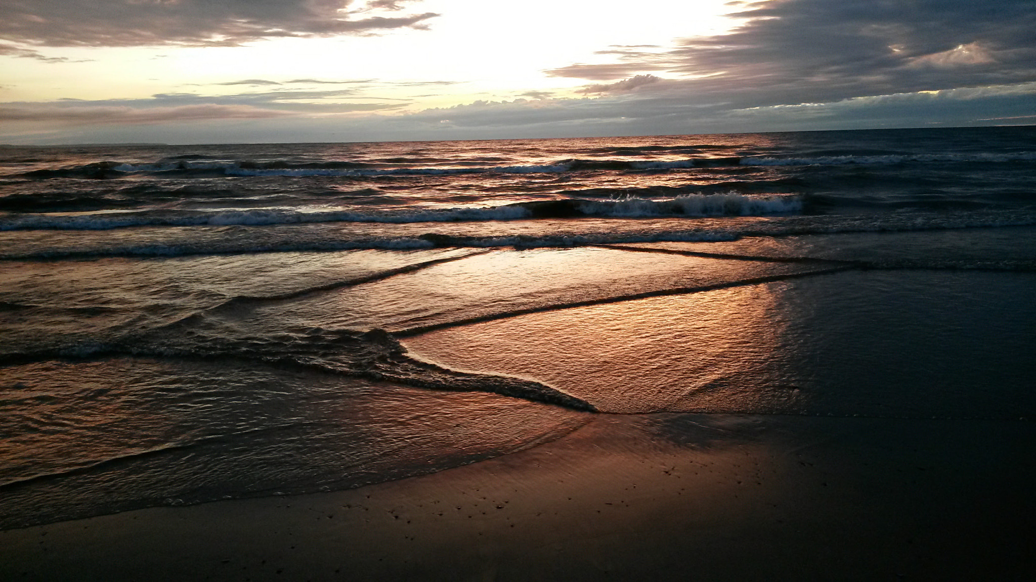 Samsung Galaxy Mega 6.3 sample photo. Wasaga beach sunset photography