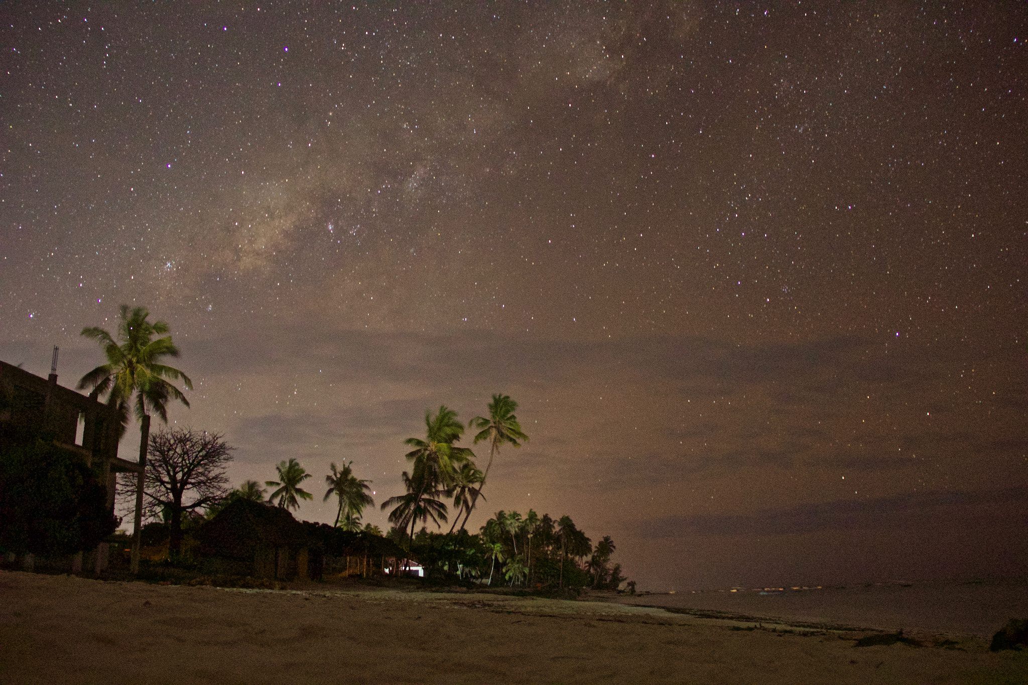 Canon EF-S 18-135mm F3.5-5.6 IS sample photo. Zanzibar by night photography