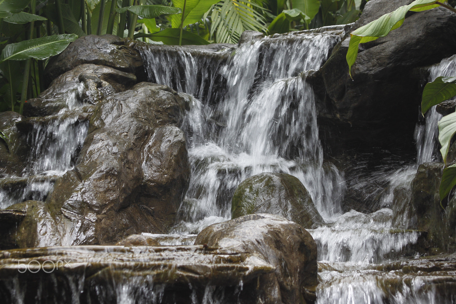 Canon EF 35-80mm f/4-5.6 sample photo. Waterfall peace photography