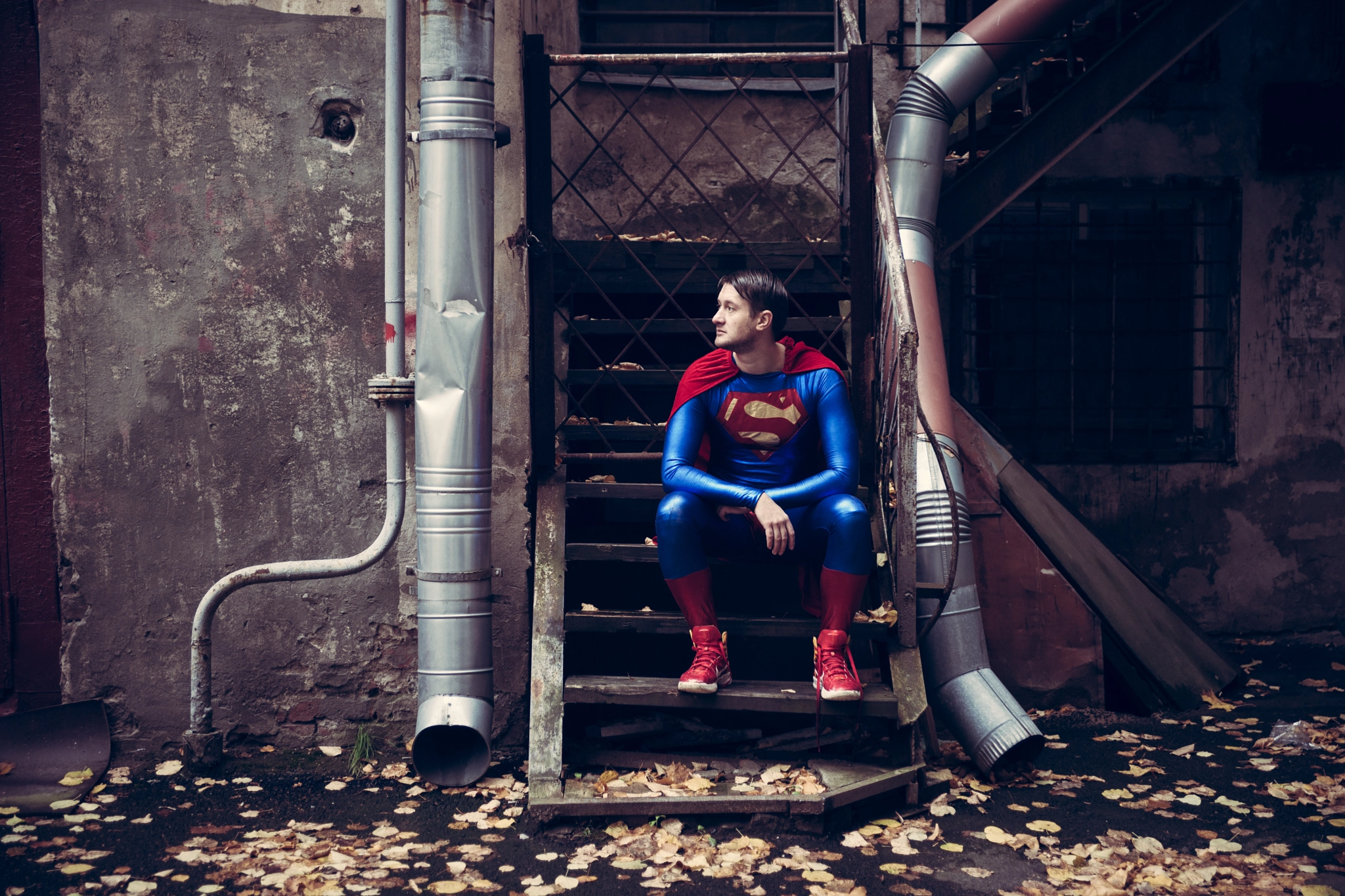 Sony Alpha DSLR-A900 sample photo. Supermen photography