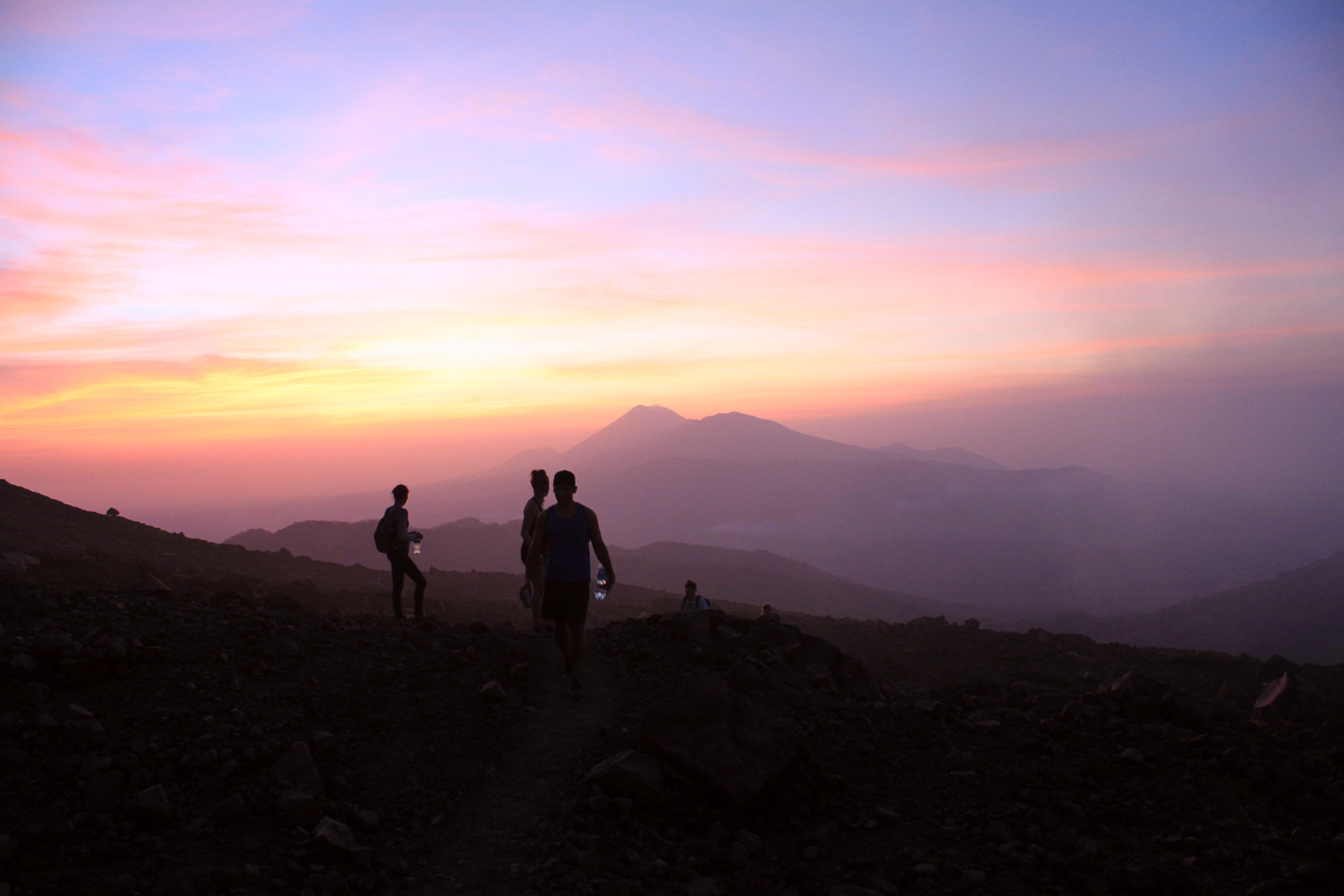 Canon EOS 500D (EOS Rebel T1i / EOS Kiss X3) sample photo. Sunset at cerro negro photography