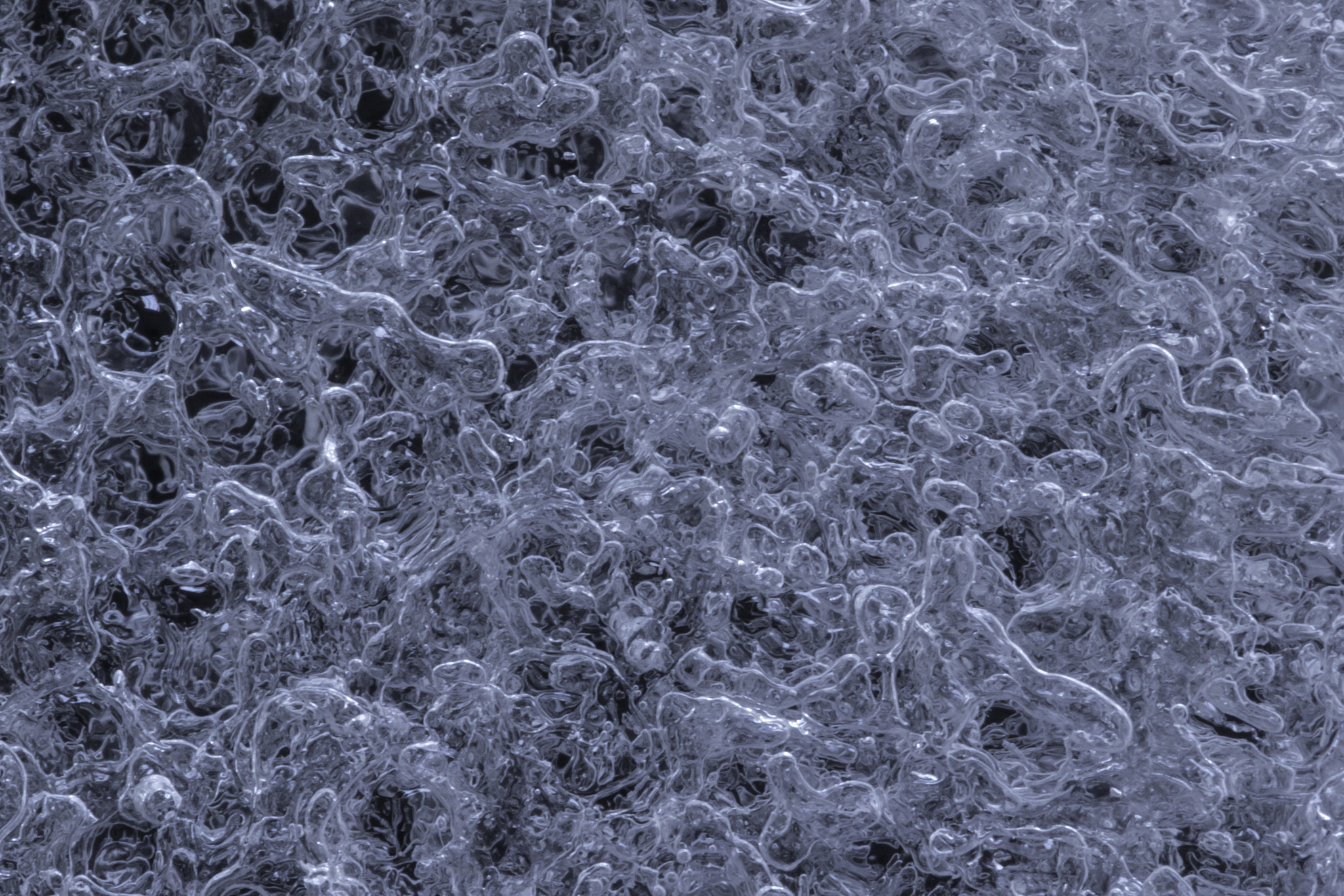 Sigma 105mm F2.8 EX DG OS HSM sample photo. Ice shot in macro photography
