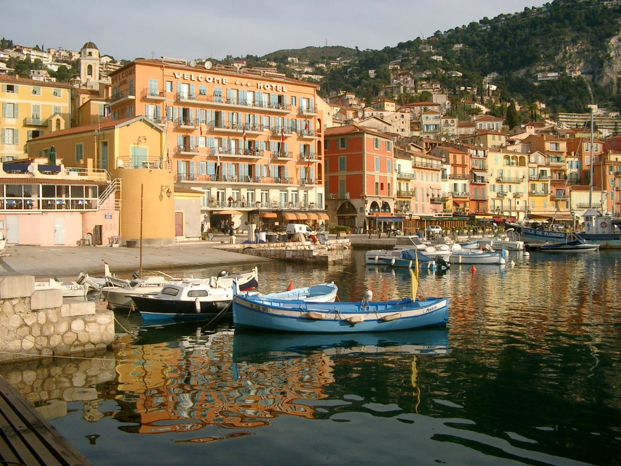 CASIO QV-R3 sample photo. Villefranche-sur-mer, nice, france  photography
