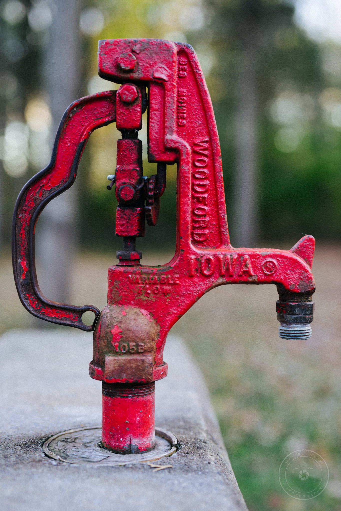 Sony a7 II sample photo. Iowa pump photography