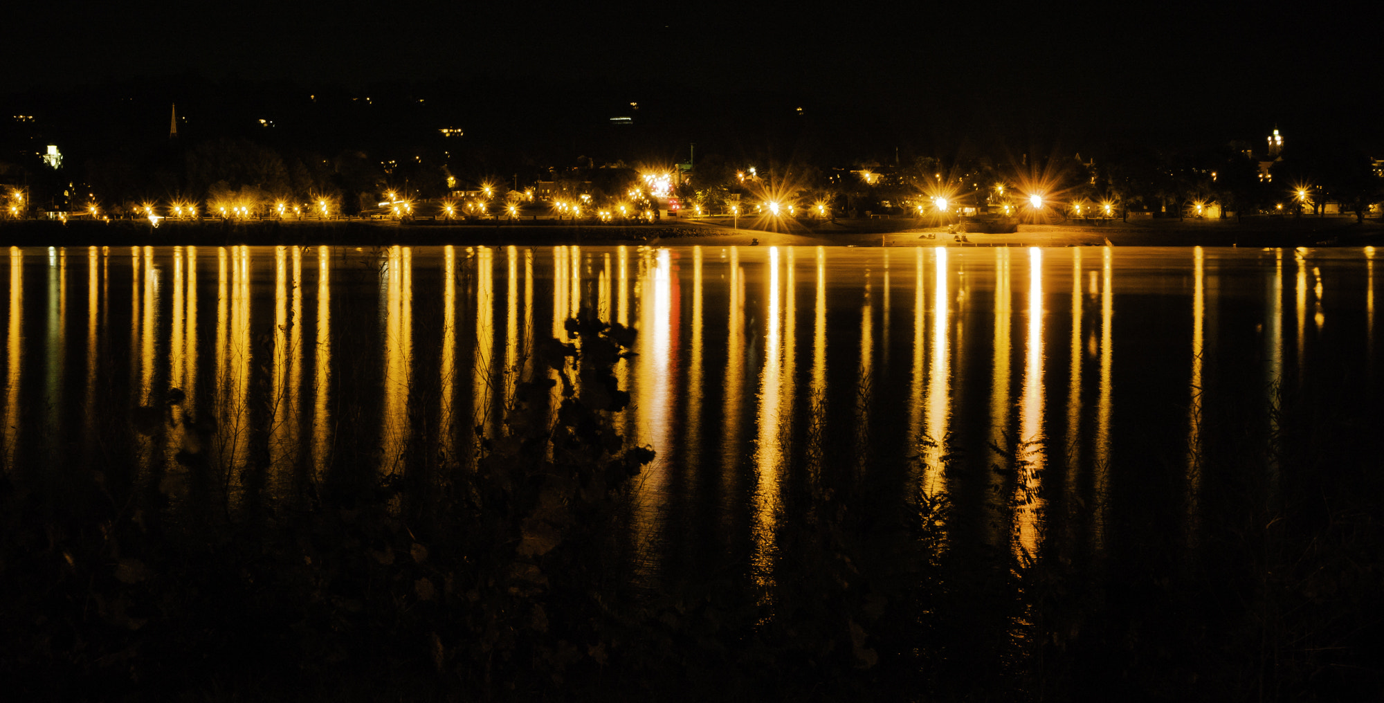 Pentax K20D sample photo. St camping trip, madison in at night by power pla photography