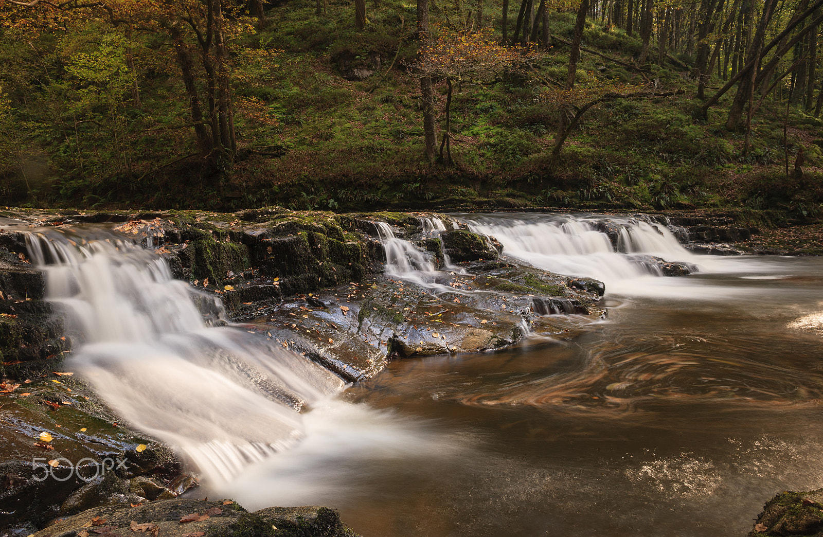 Canon EOS-1Ds Mark III sample photo. Pontneddfechan waterfalls 6 photography