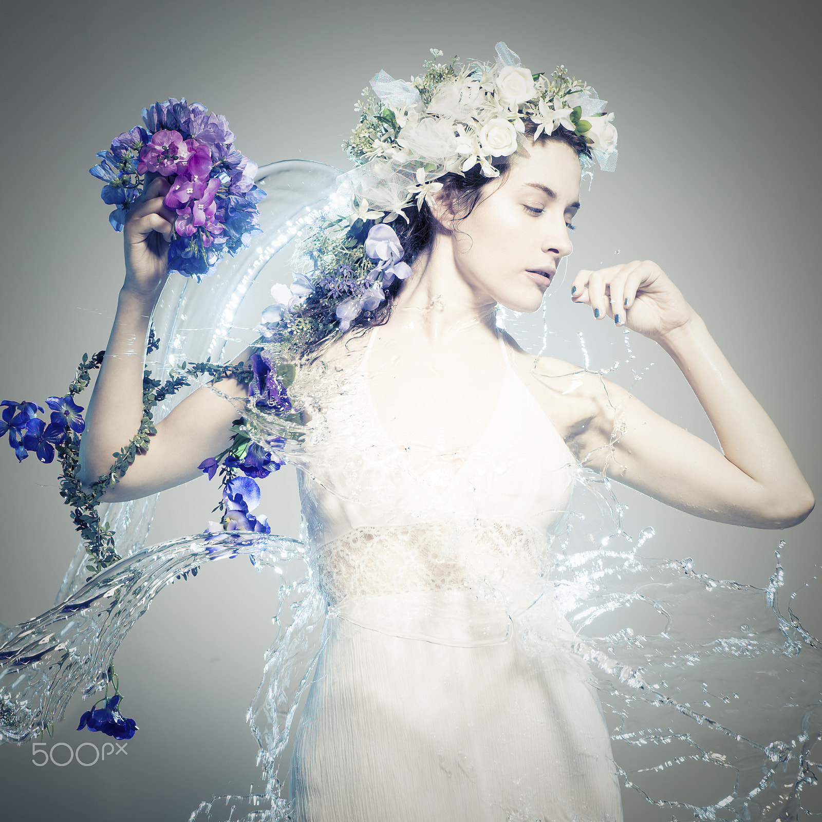 Nikon Df sample photo. Diosa del agua photography