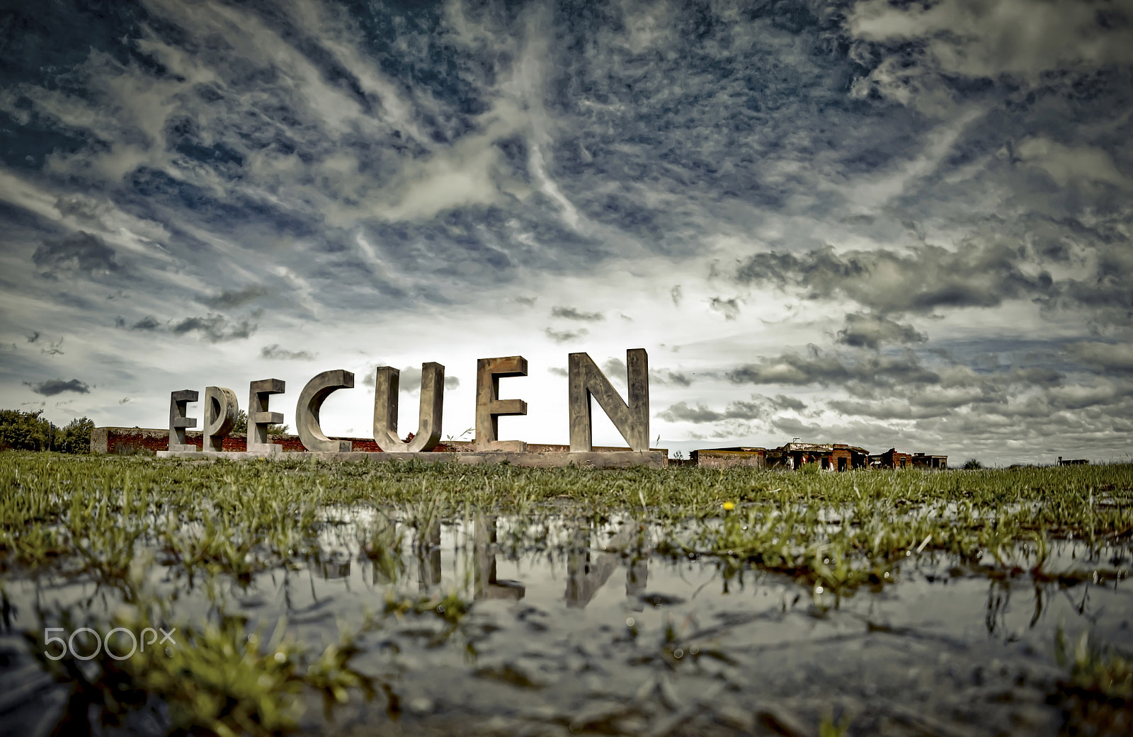 Nikon D800E + Samyang 12mm F2.8 ED AS NCS Fisheye sample photo. Ruinas de villa epecuén / village epecuén ruins photography