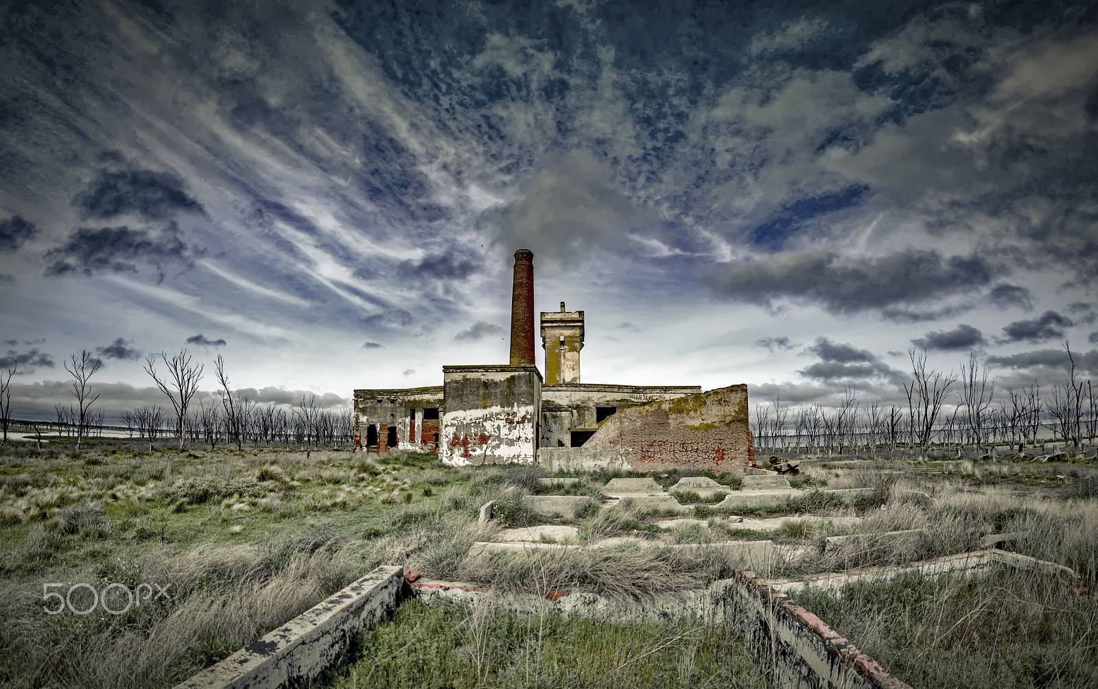 Nikon D800E + Samyang 12mm F2.8 ED AS NCS Fisheye sample photo. Ruinas de villa epecuén / village epecuén ruins photography