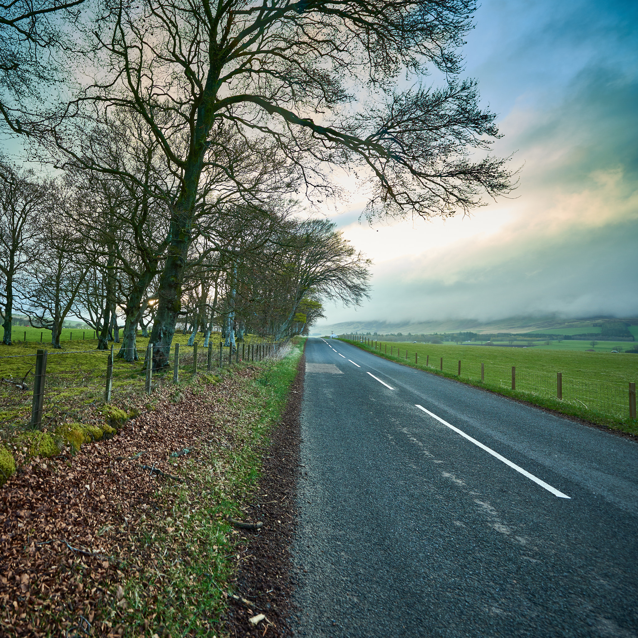 Nikon AF-S Nikkor 14-24mm F2.8G ED sample photo. Road to scotland photography