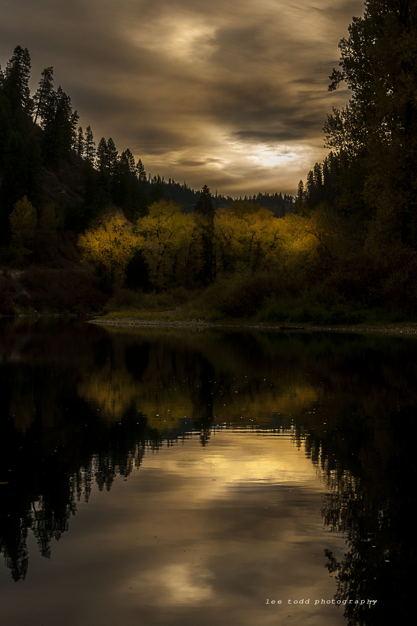 Nikon D200 sample photo. St joe river photography