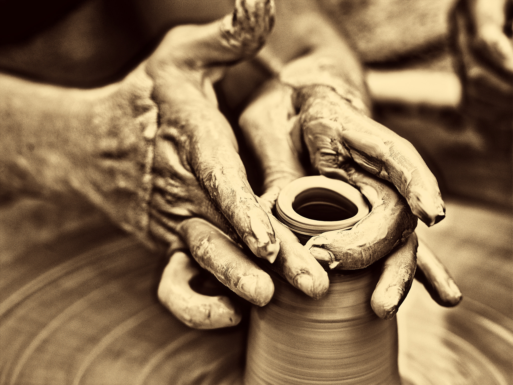 Nikon D500 sample photo. Pottery photography