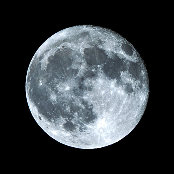 Pentax K-3 sample photo. Full moon photography