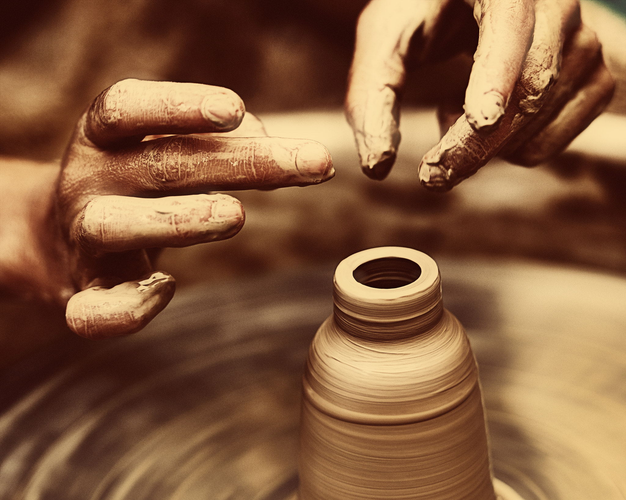 Nikon D500 sample photo. Pottery photography