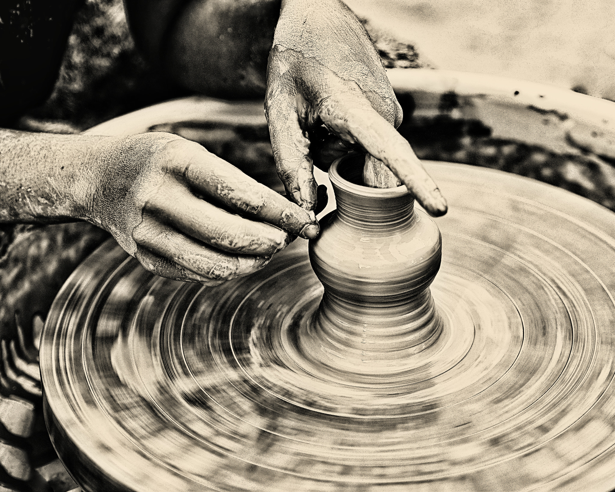 Nikon D500 sample photo. Pottery photography