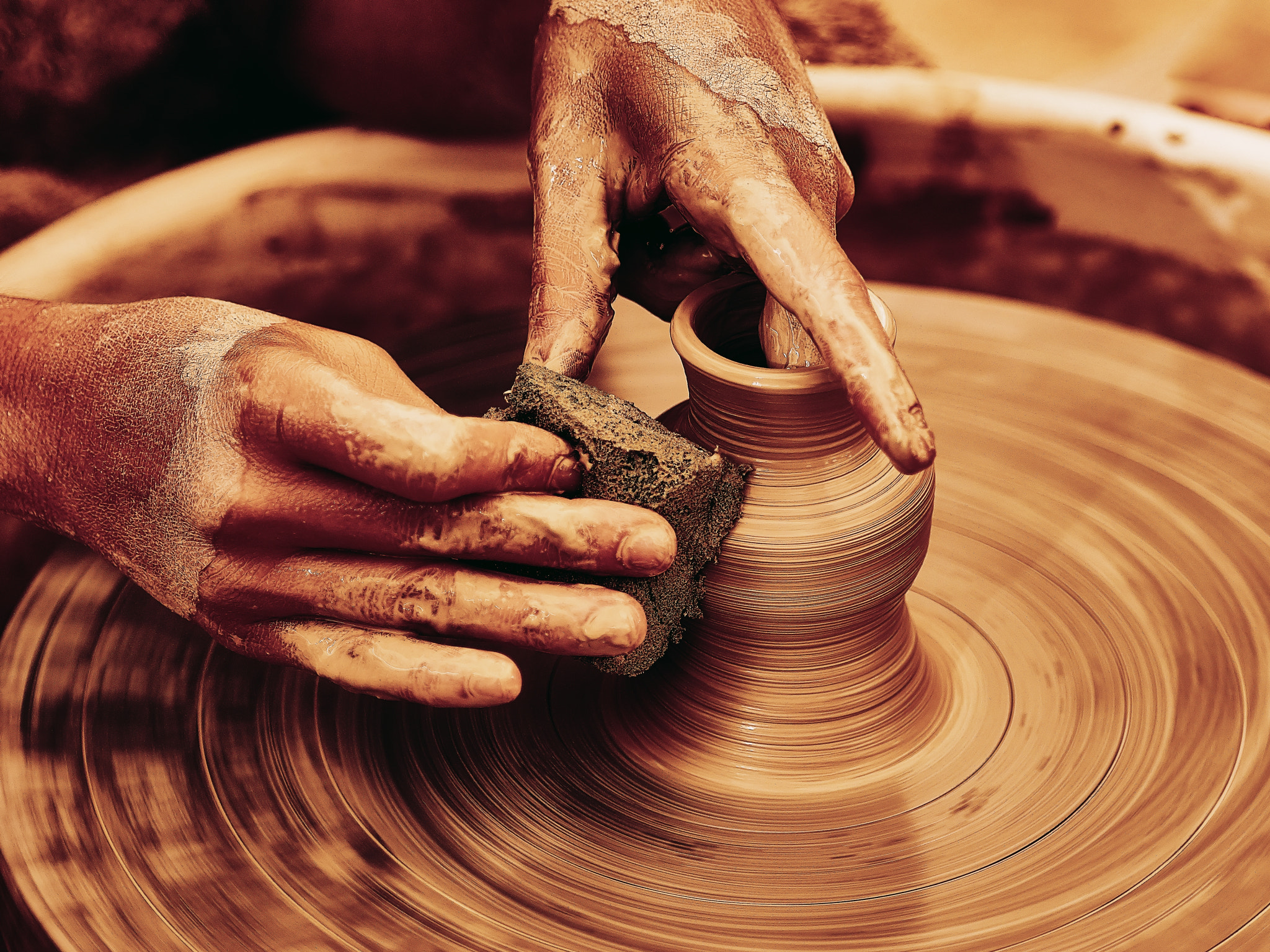 Nikon D500 sample photo. Pottery photography