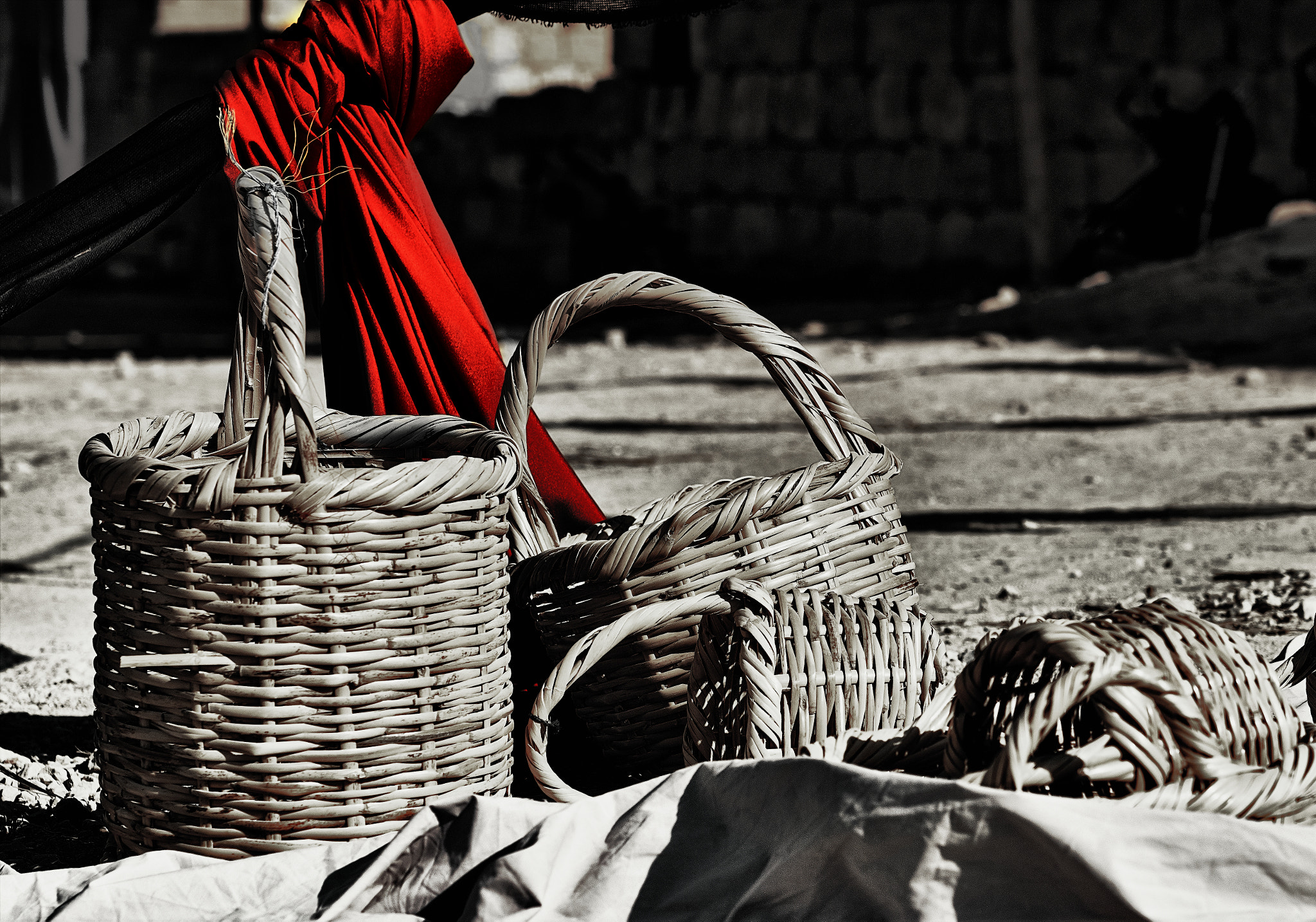 Nikon D500 sample photo. The baskets photography
