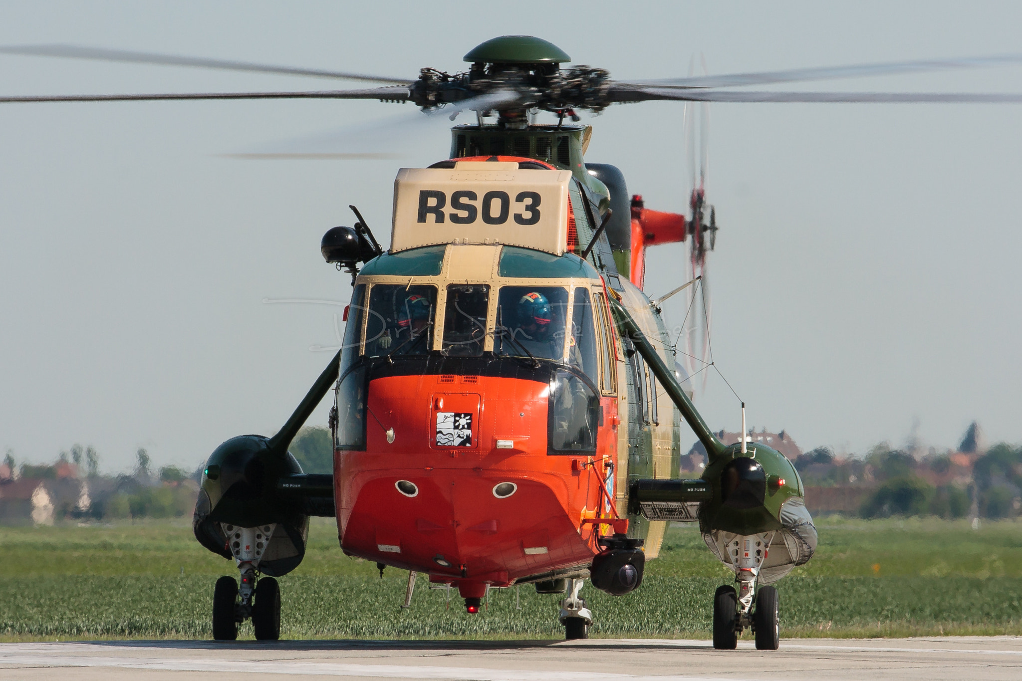 Canon EOS 40D + Canon EF 70-200mm F2.8L USM sample photo. Belgian air component sea king mk48 rs-03 photography