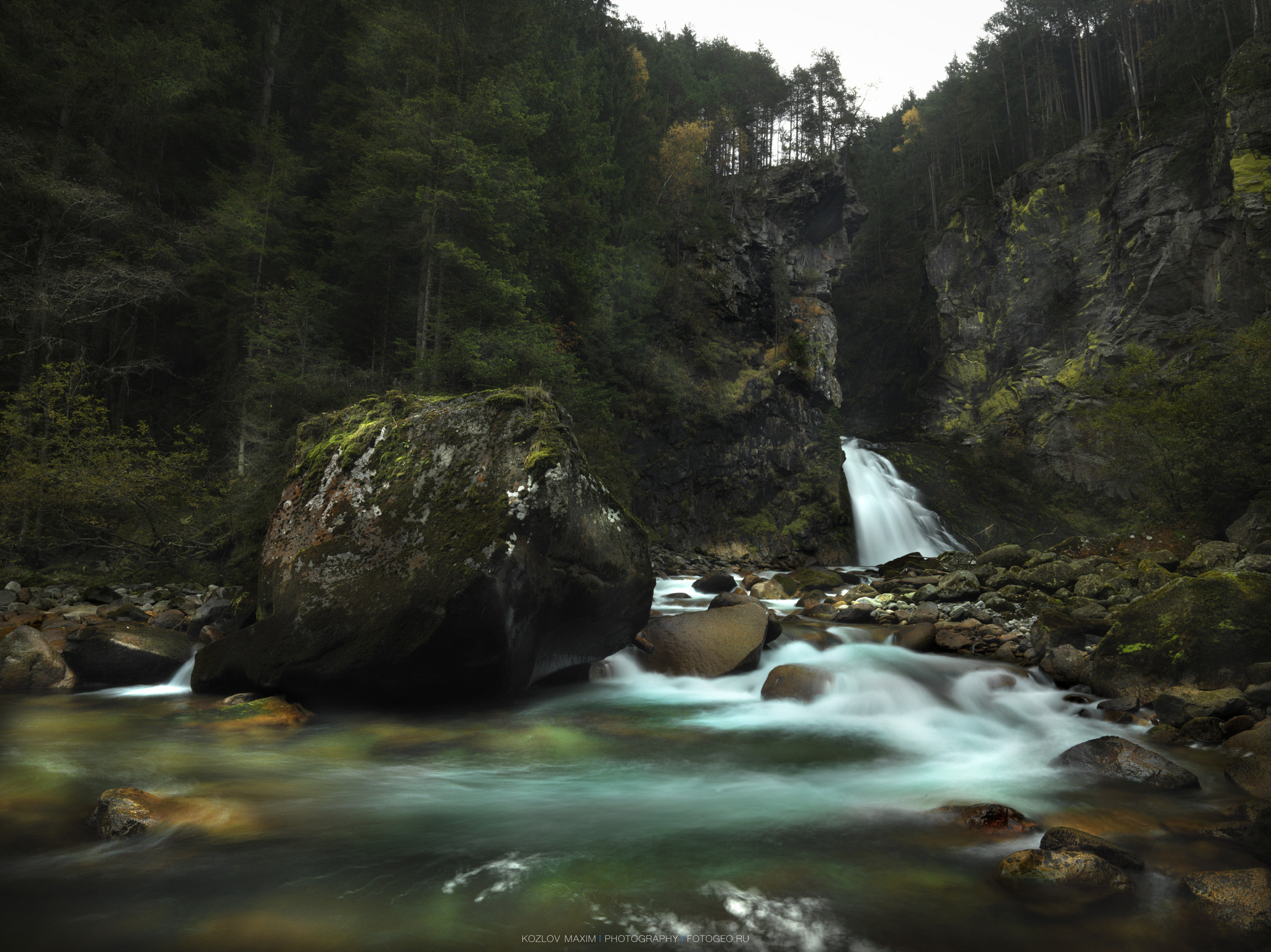 Hasselblad H4D-60 + HCD 28 sample photo. Cascate di riva photography