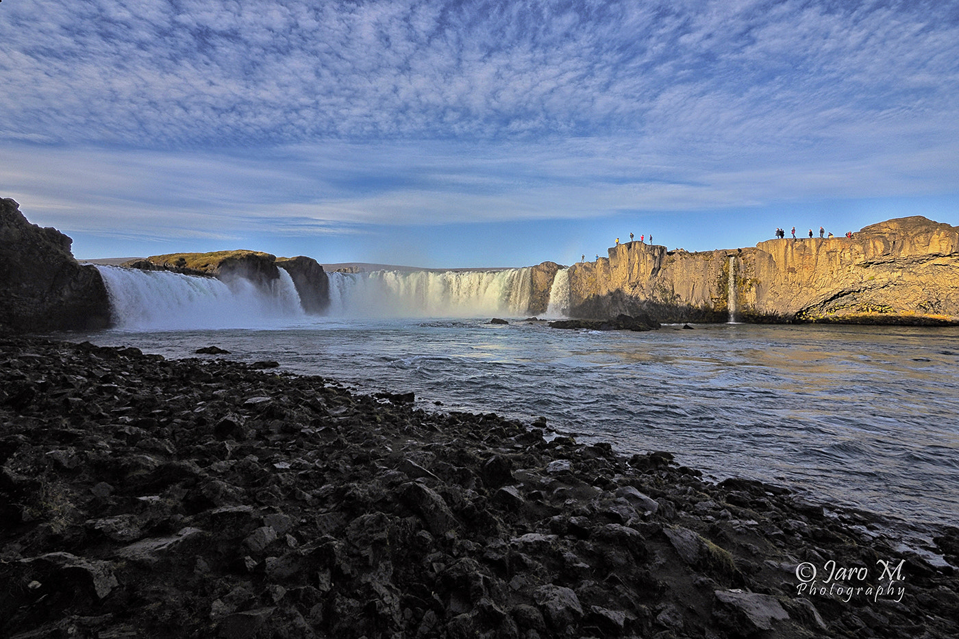 Olympus PEN-F + Panasonic Lumix G Vario 7-14mm F4 ASPH sample photo. Godafoss - iceland photography