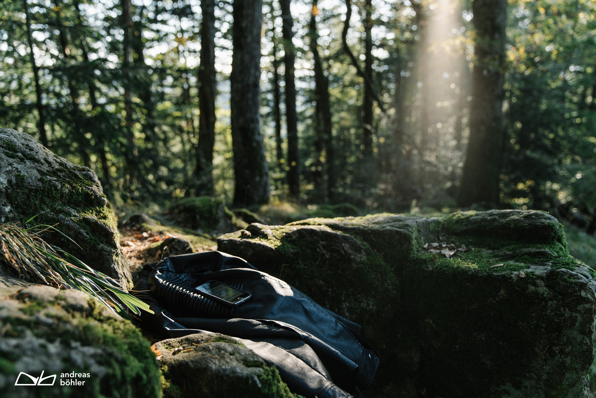 Canon EF 24-70mm F2.8L II USM sample photo. Modern accesoires lying in the forest photography