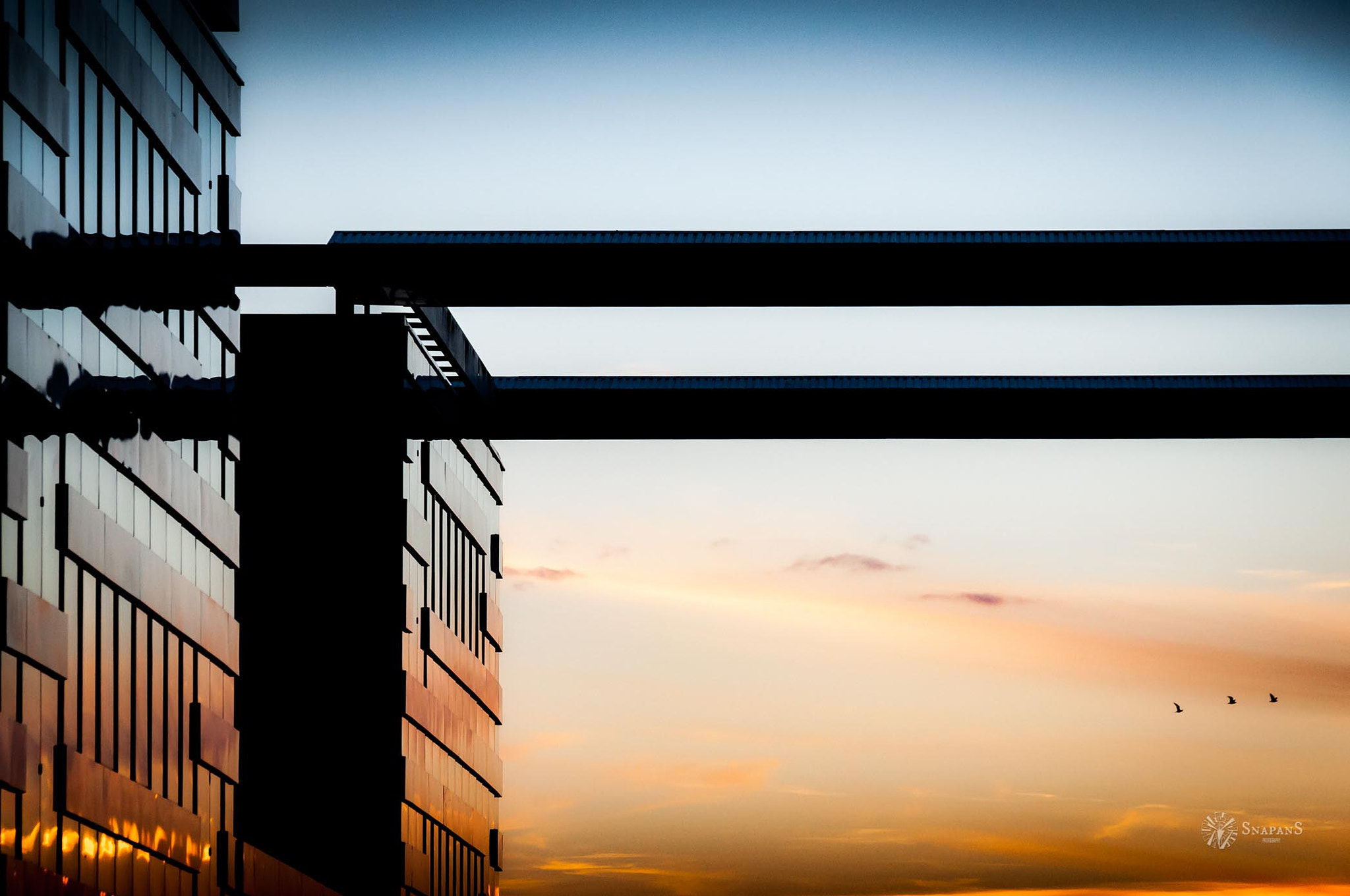 Nikon D5000 sample photo. Modern architecture photography