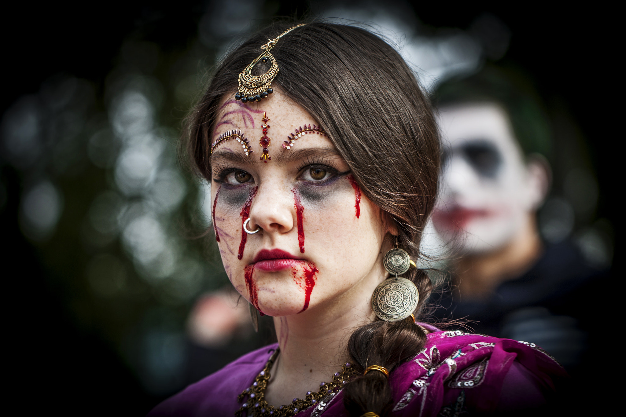 Canon EOS-1D Mark III sample photo. Brisbane zombie walk photography