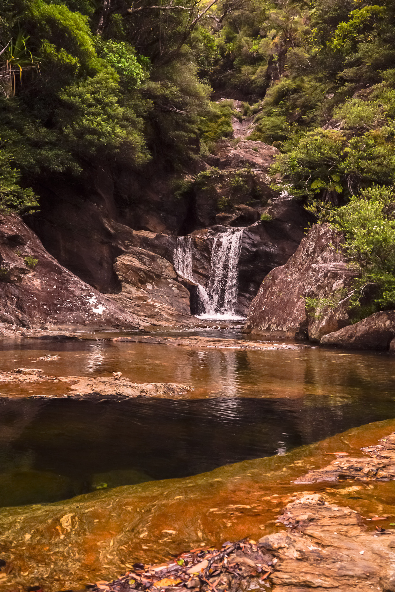 Sony a7S + Sony Sonnar T* FE 35mm F2.8 ZA sample photo. Pouebo, waterfall photography
