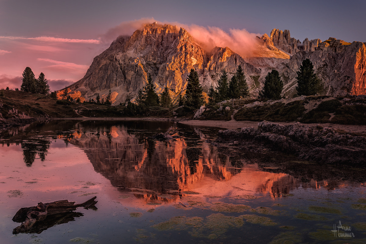 Nikon AF-S Nikkor 17-35mm F2.8D ED-IF sample photo. Lago di limides photography