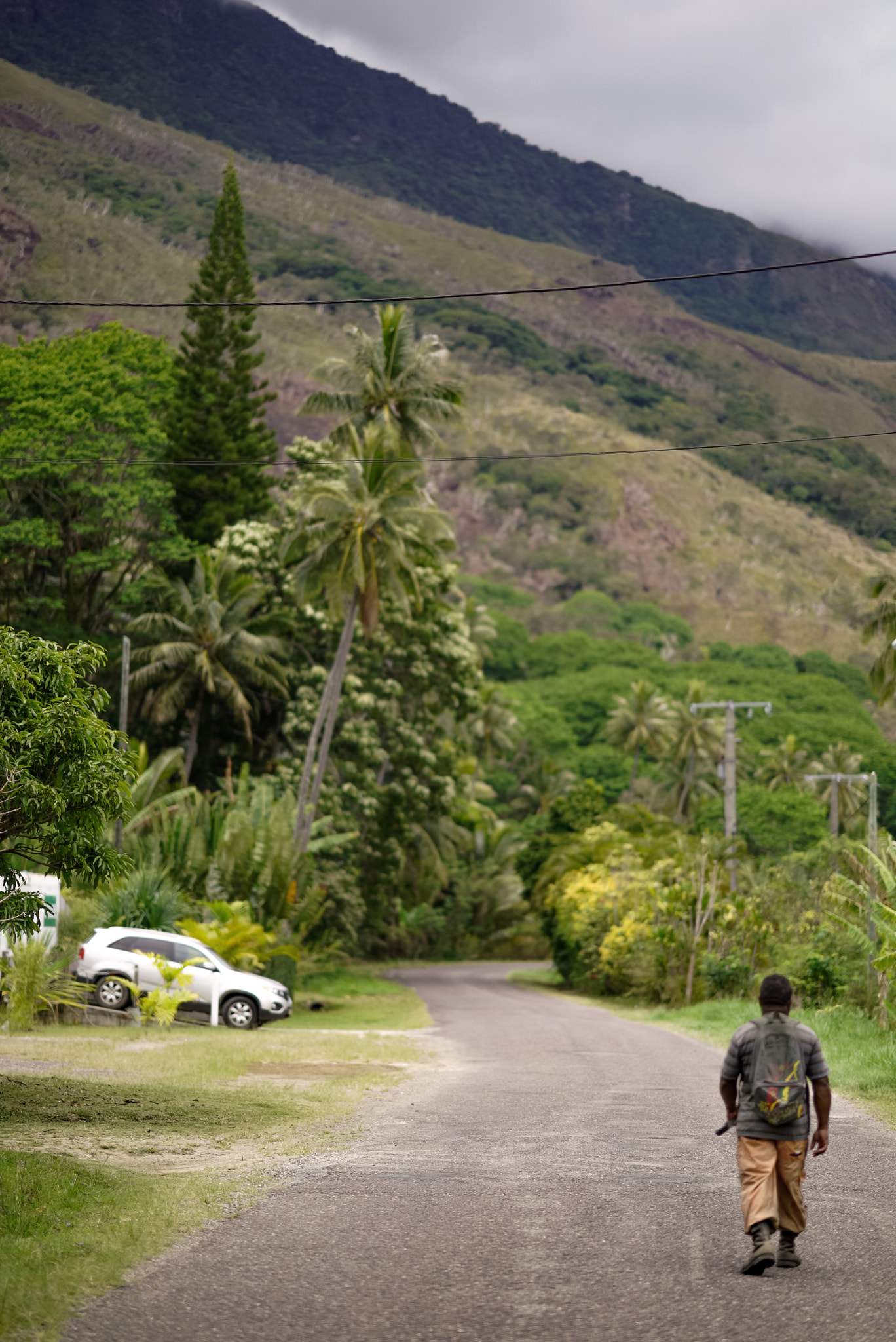 Sony FE 85mm F1.4 GM sample photo. Pouebo road, was coast, new caledonia photography