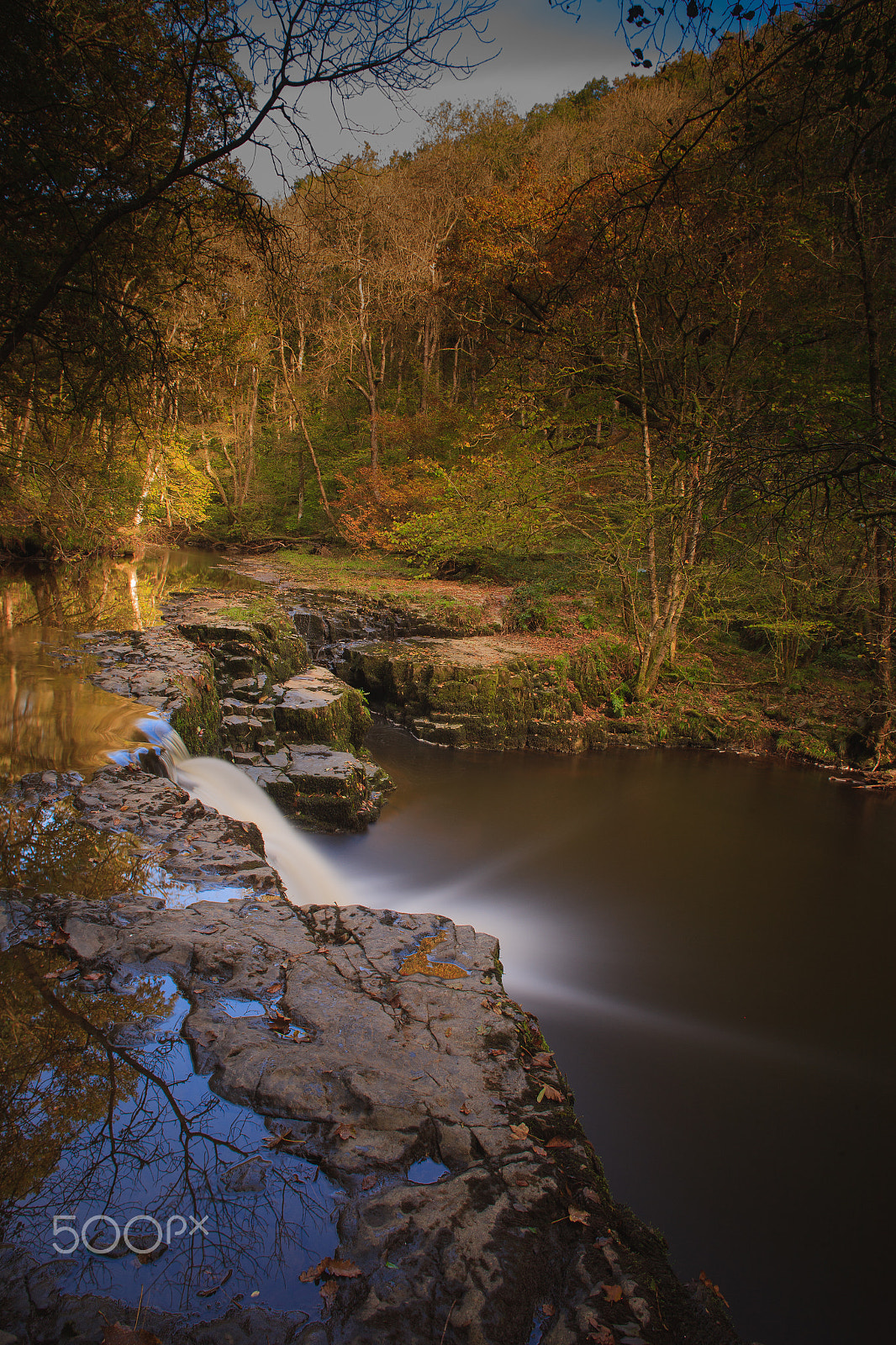 Canon EOS-1Ds Mark III + Canon EF 20mm F2.8 USM sample photo. Portneddfechan waterfalls 8 photography