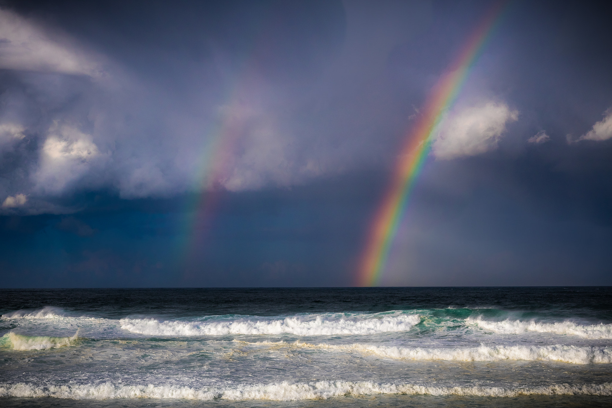 Sigma 18-35mm f/1.8 DC HSM sample photo. Double rainbow photography