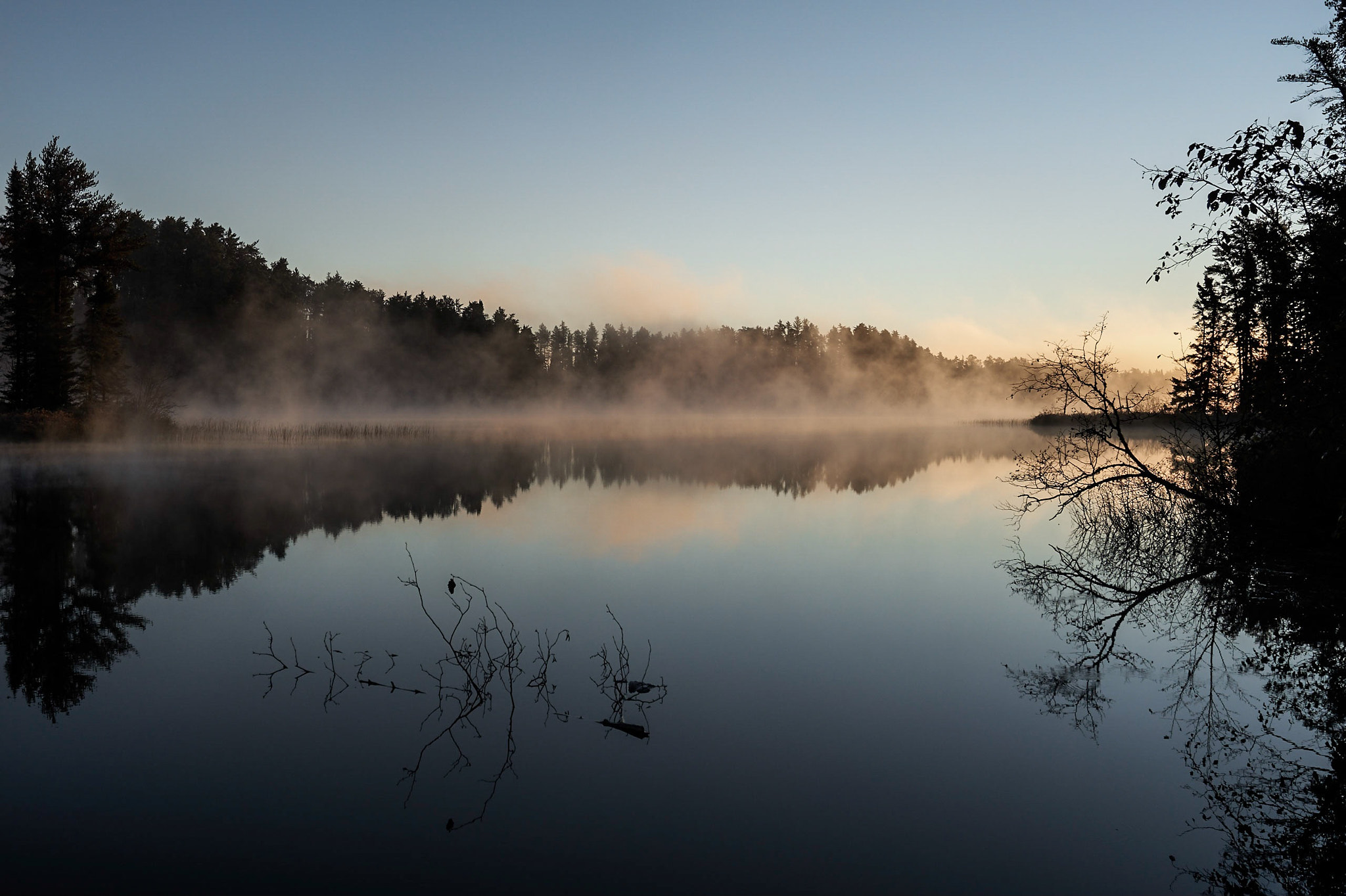 Sony a6000 sample photo. Still morning water photography