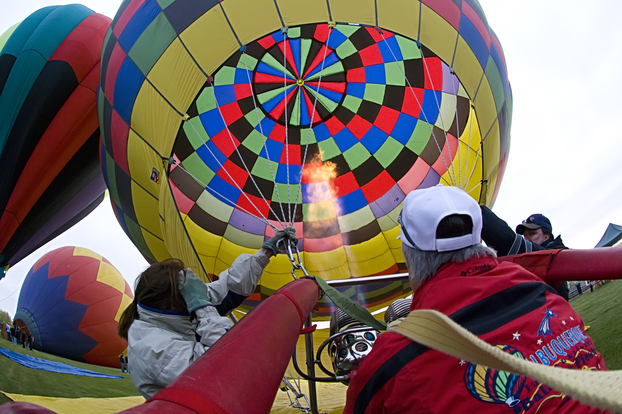 Nikon AF DX Fisheye-Nikkor 10.5mm F2.8G ED sample photo. Paso robles hot air balloon festival photography