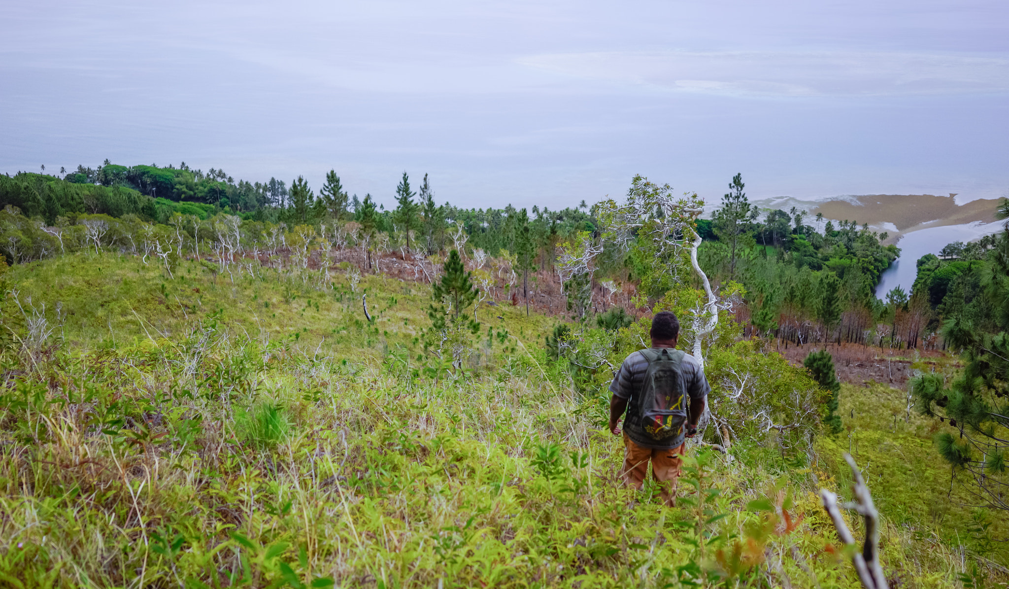Sony a7S + Sony Sonnar T* FE 35mm F2.8 ZA sample photo. Excursion, pouebo, new caledonia photography