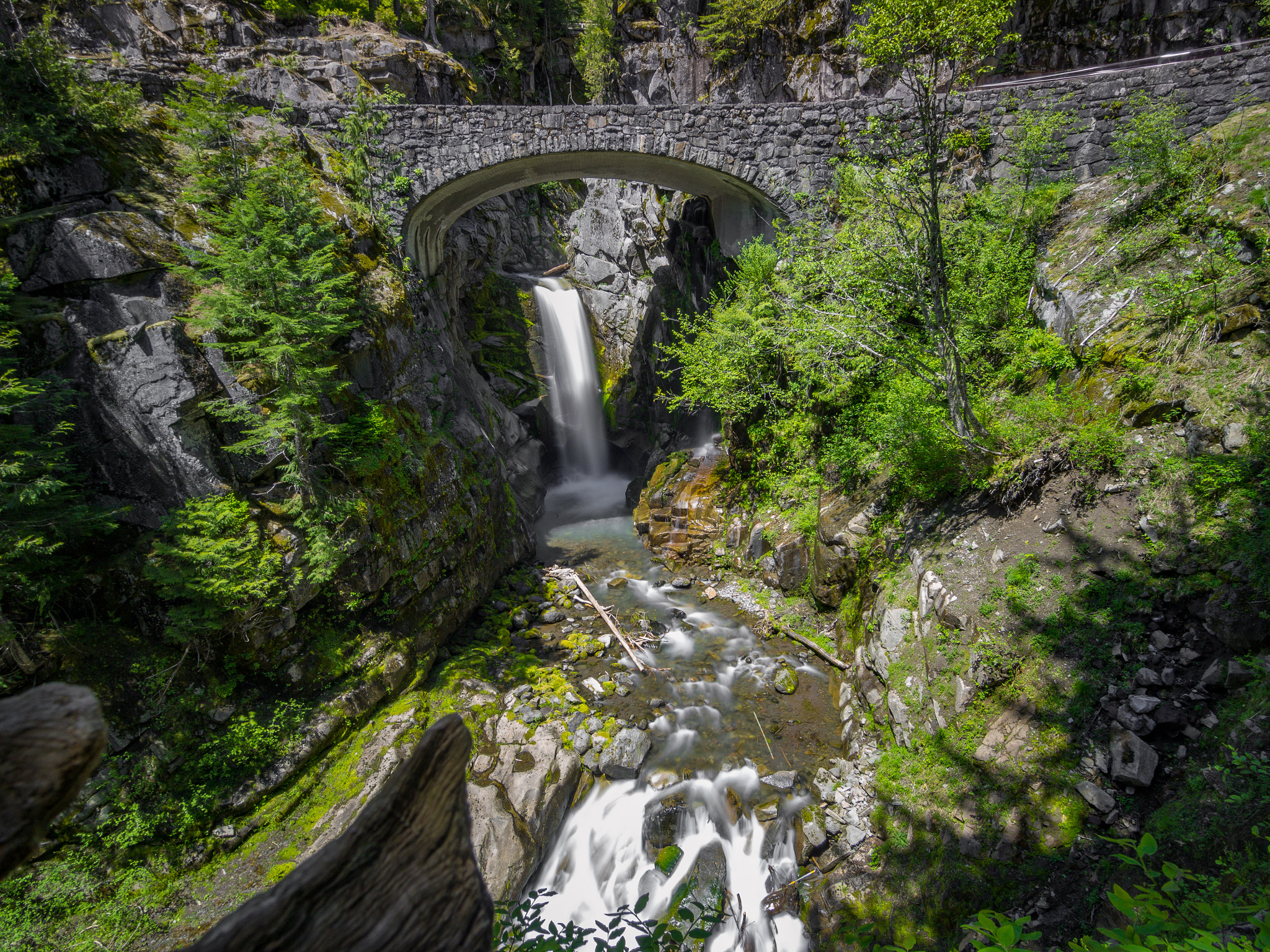 Olympus PEN E-PL6 + OLYMPUS M.9-18mm F4.0-5.6 sample photo. Waterfall at olympic national park. wa photography