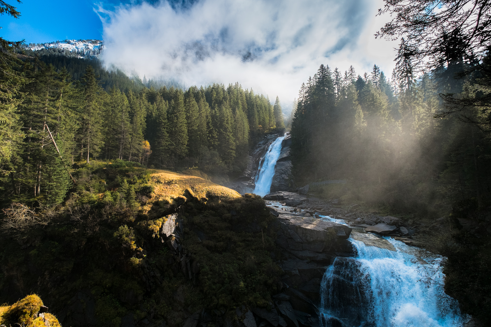 Fujifilm XF 10-24mm F4 R OIS sample photo. Krimmler waterfall photography