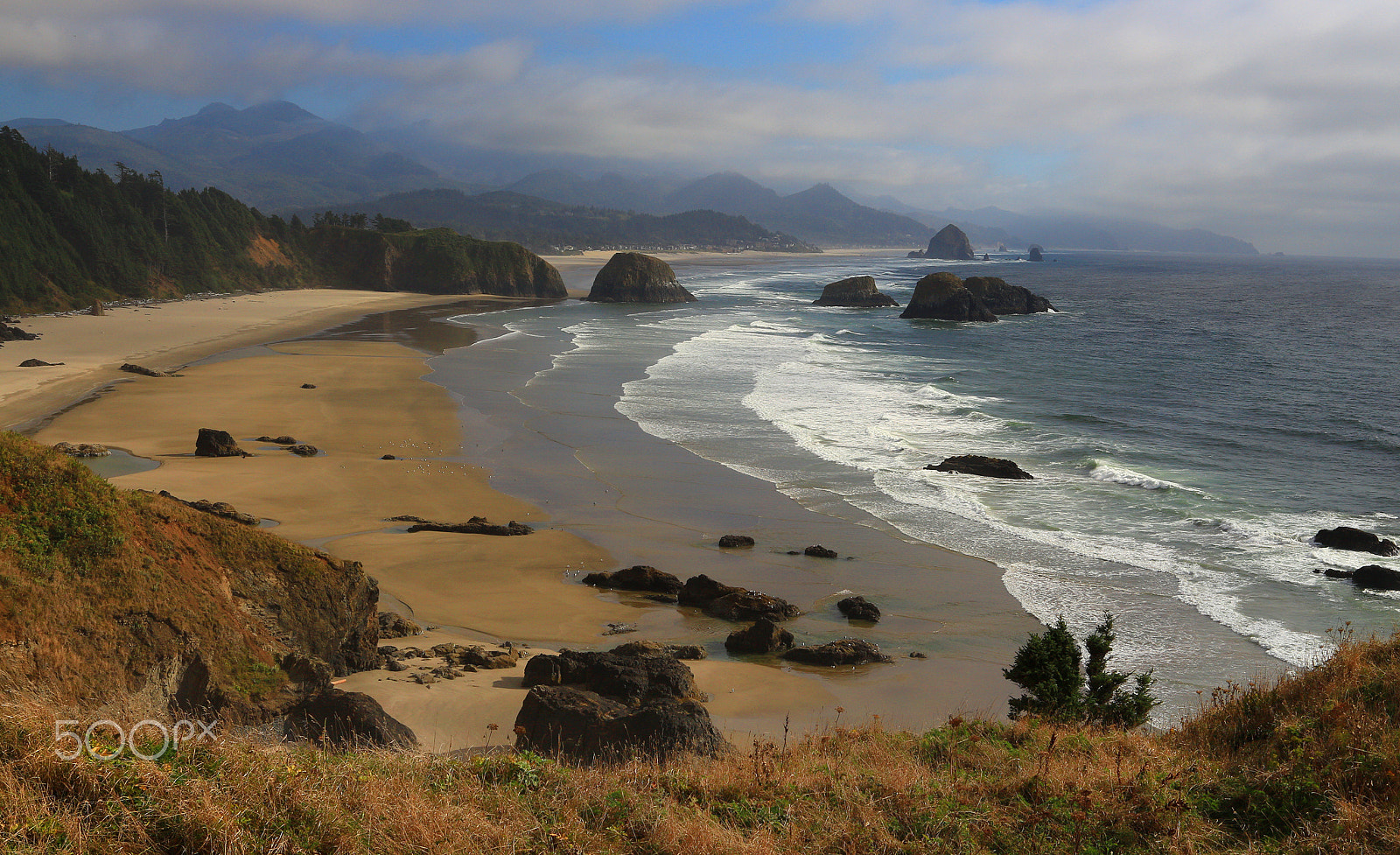 Canon EOS 700D (EOS Rebel T5i / EOS Kiss X7i) + Canon EF 17-40mm F4L USM sample photo. Ecola state park -cannon beach photography