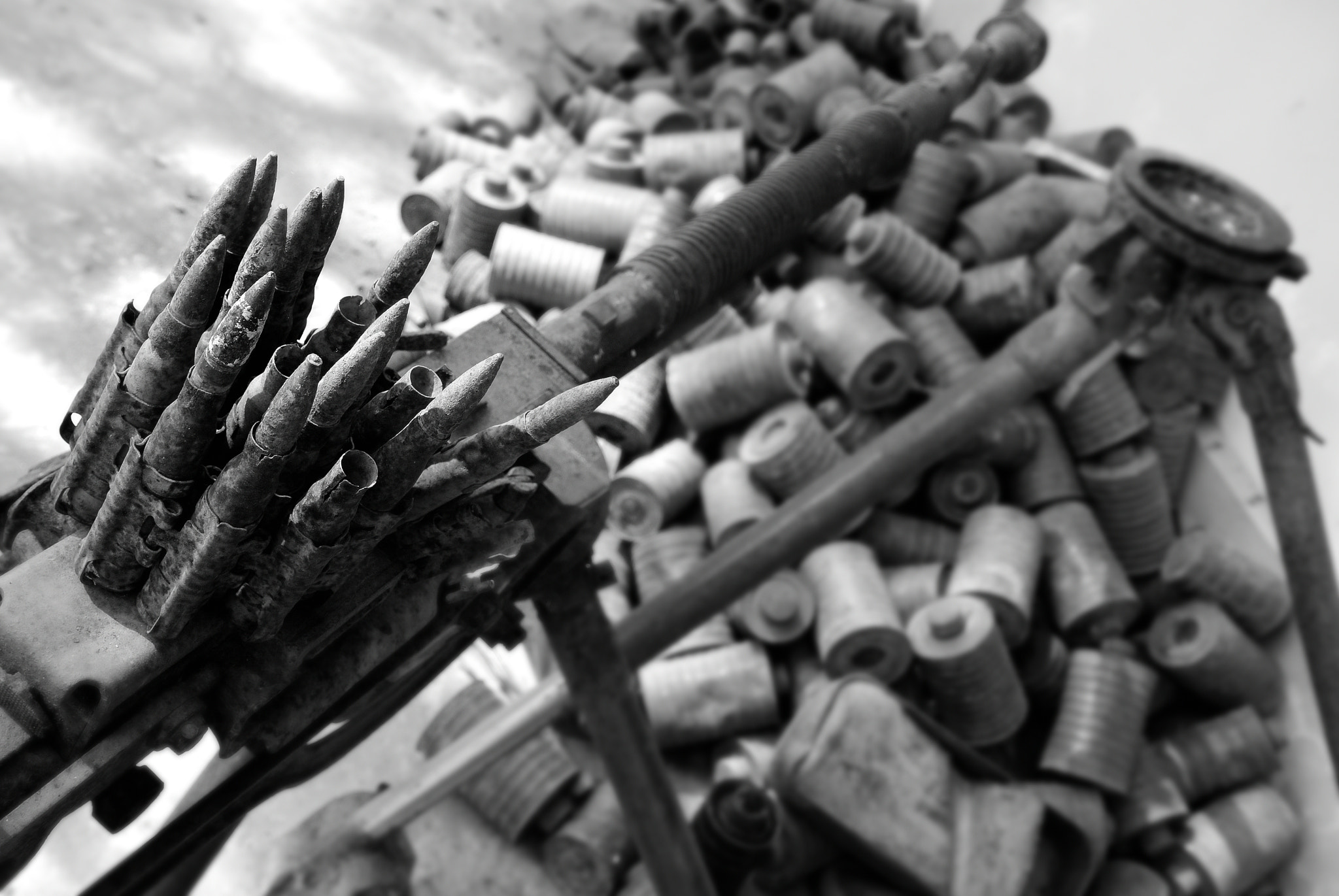 Nikon D80 sample photo. War weapon photography