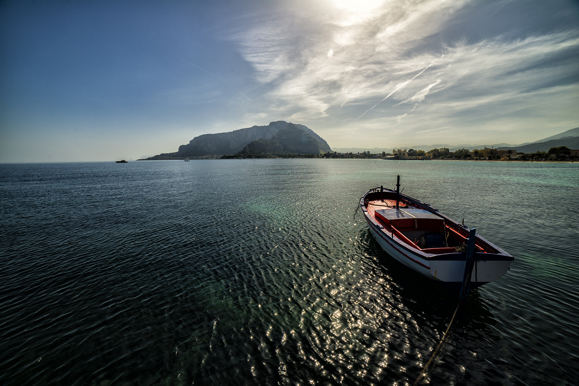 Nikon D600 + Samyang 14mm F2.8 ED AS IF UMC sample photo. Molo di mondello photography