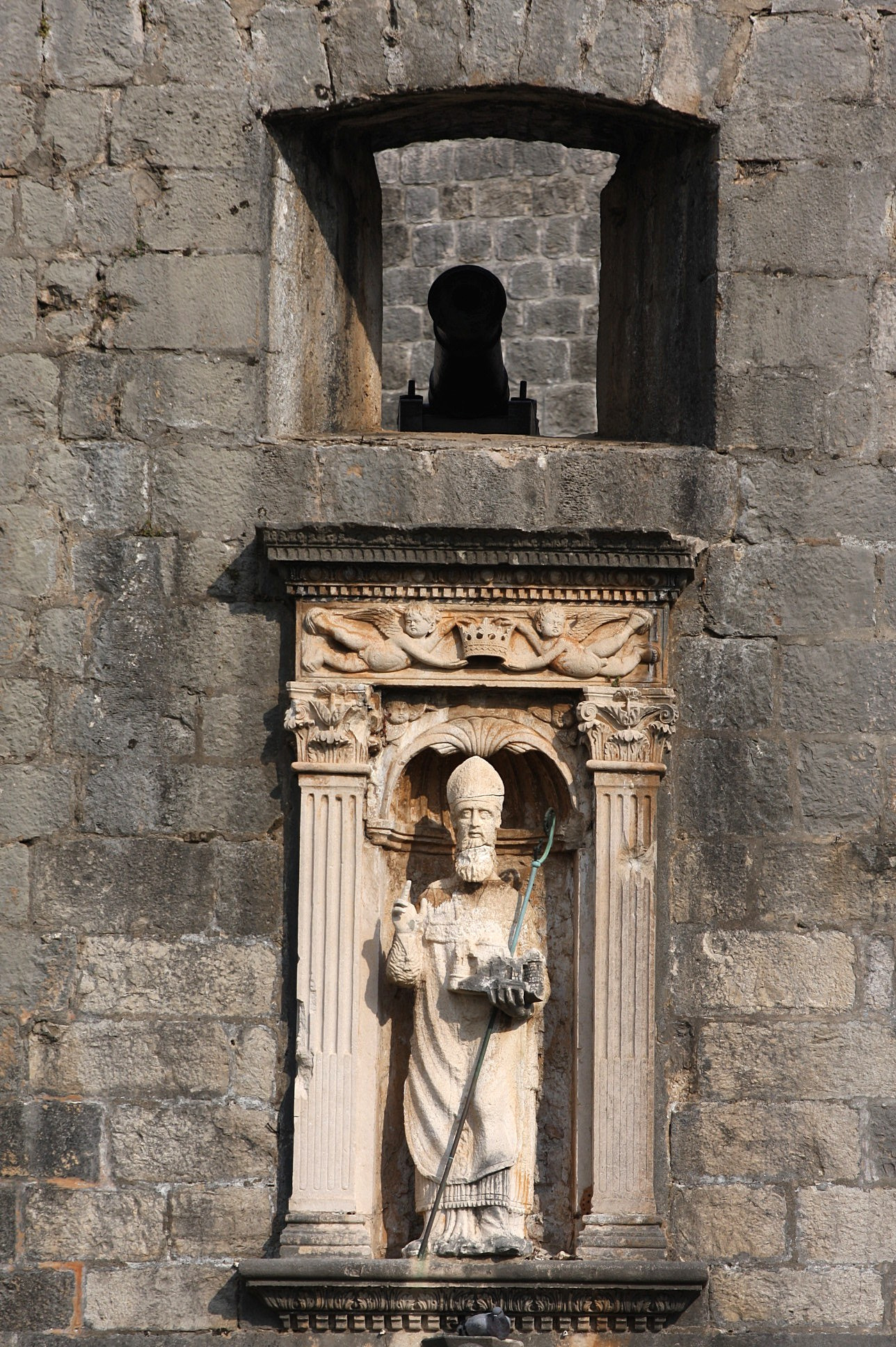 Canon EOS 40D + Canon EF 70-200mm F4L USM sample photo. St. blasius, the protector of the independent republic of ragusa photography