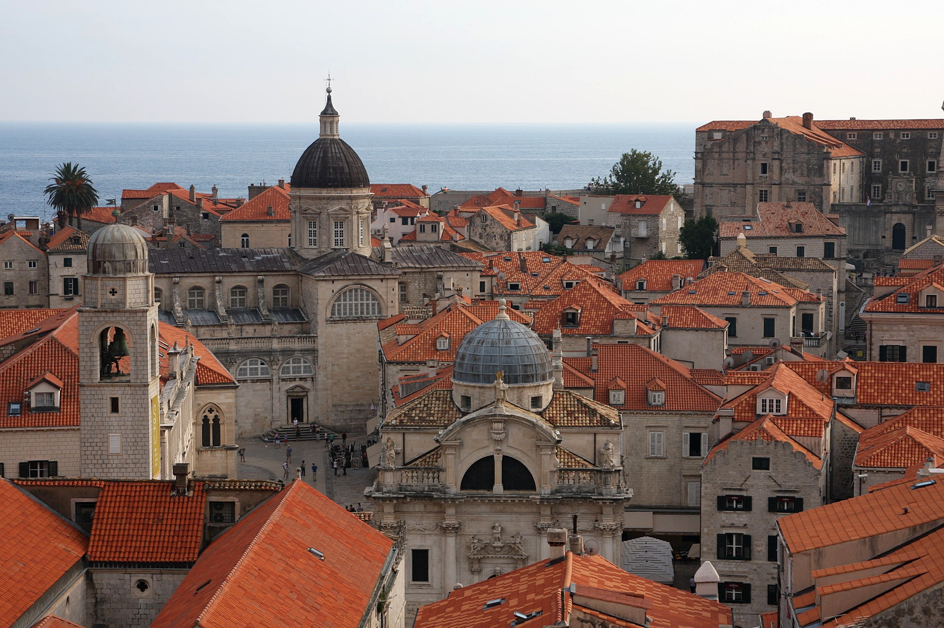 Canon EOS 40D sample photo. Roofs of dubrovnik photography