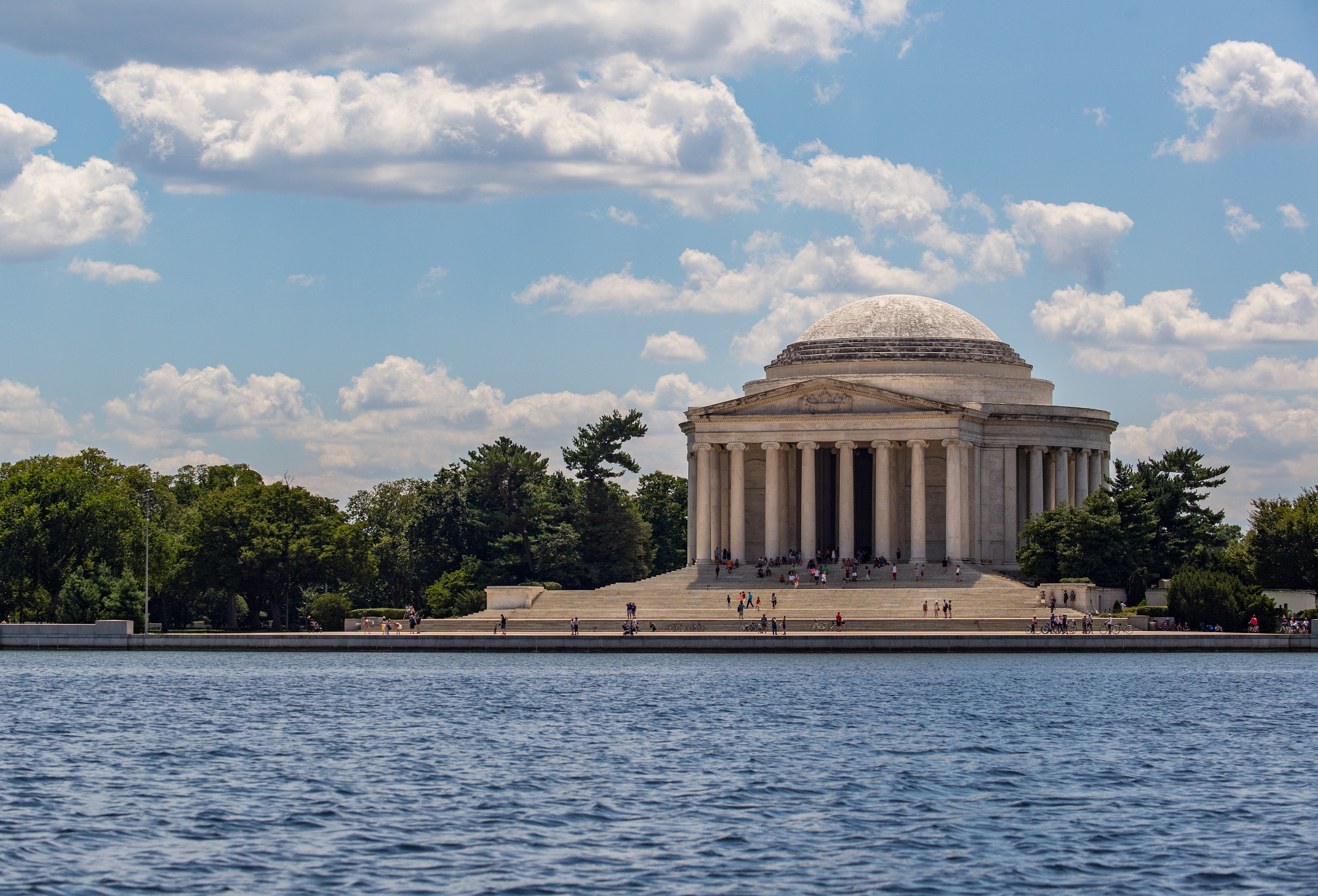 Canon EF 80-200mm f/2.8L sample photo. Jefferson memorial photography