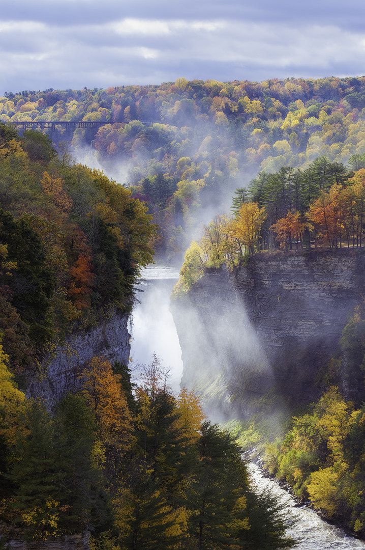 Nikon AF-S Nikkor 70-200mm F2.8G ED VR II sample photo. Autumn colours ny photography