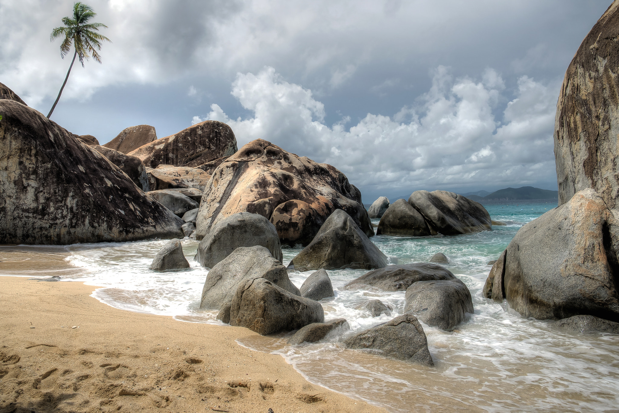 Nikon D600 sample photo. "the bath" at virgin gorda bvi photography