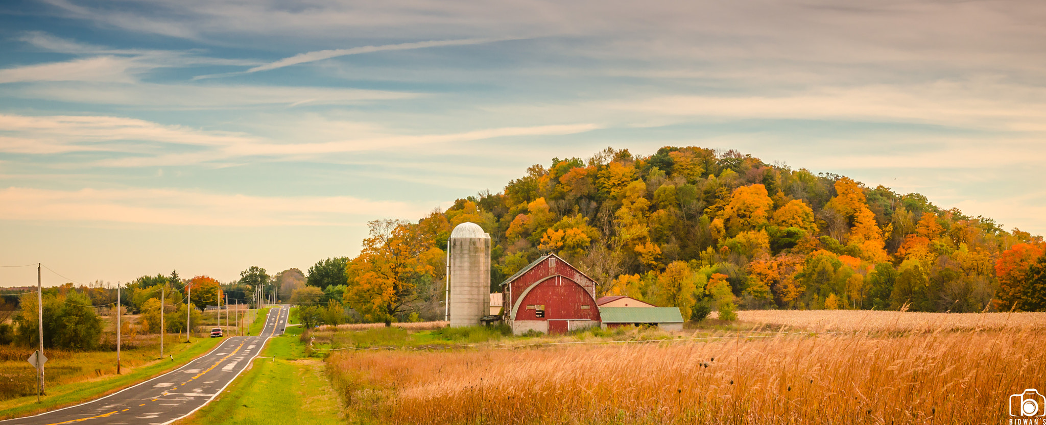 Nikon D5100 + Nikon AF-S Nikkor 28-70mm F2.8 ED-IF sample photo. Fall in wisconsin countryside photography