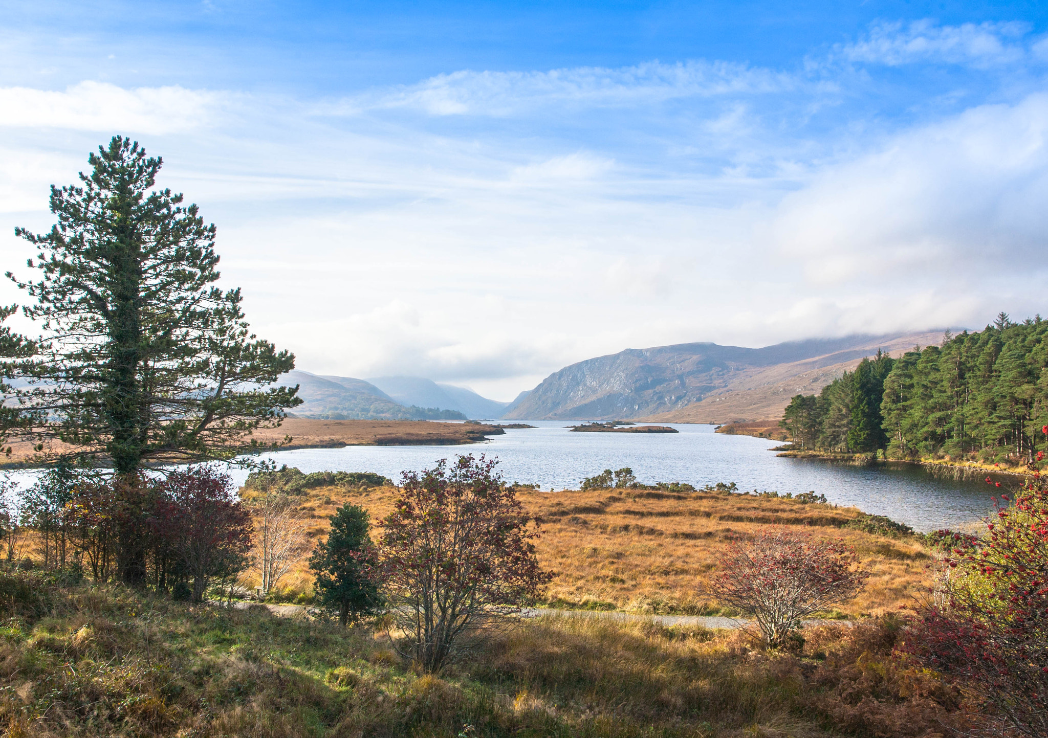 Canon EOS 5D sample photo. Glenveagh view photography