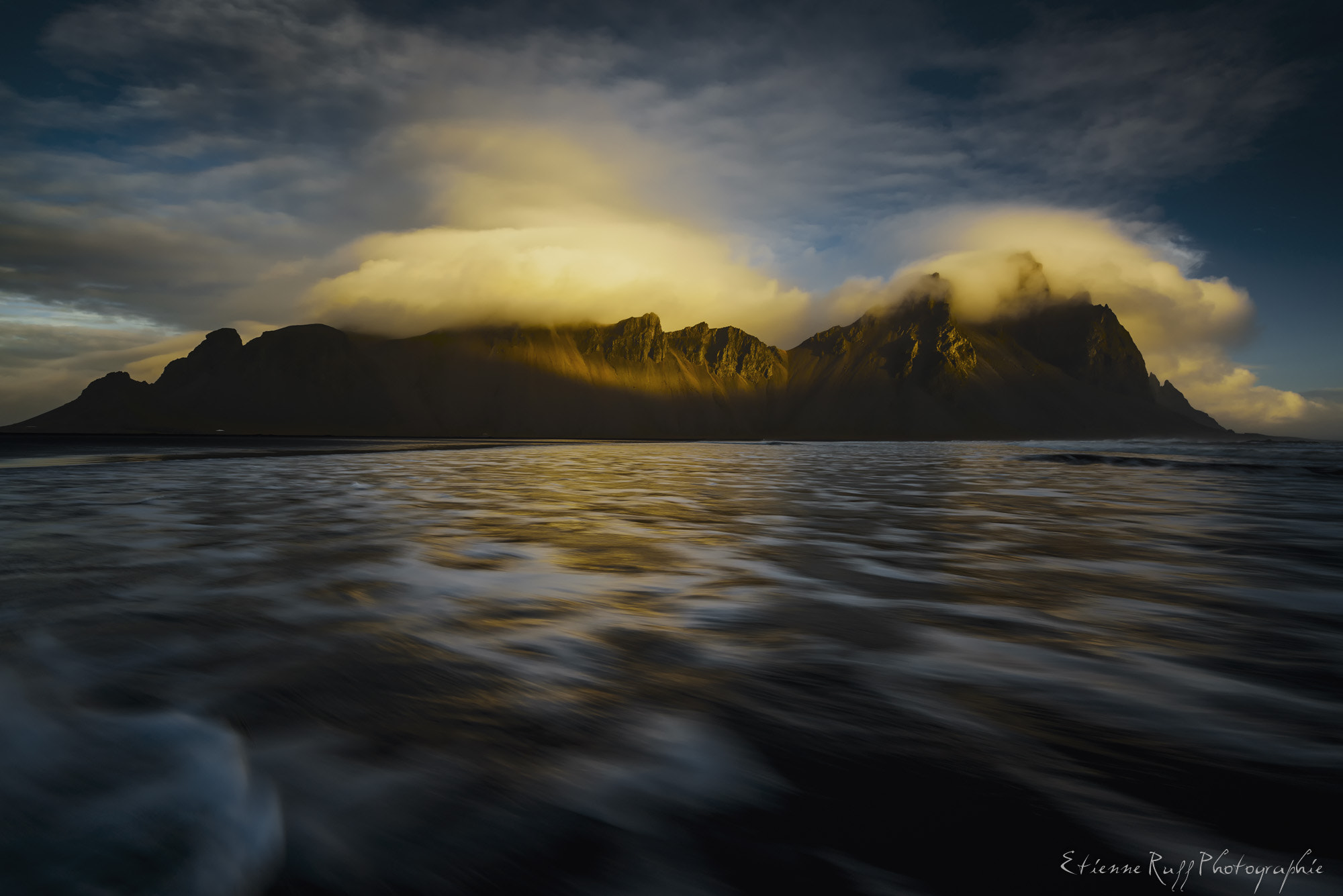 ZEISS Distagon T* 15mm F2.8 sample photo. Vestrahorn sunset photography