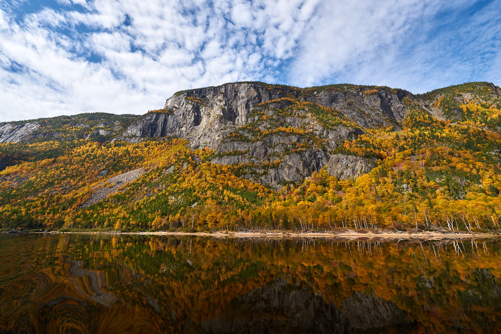 Nikon AF-S Nikkor 14-24mm F2.8G ED sample photo. Mountain in quebec photography