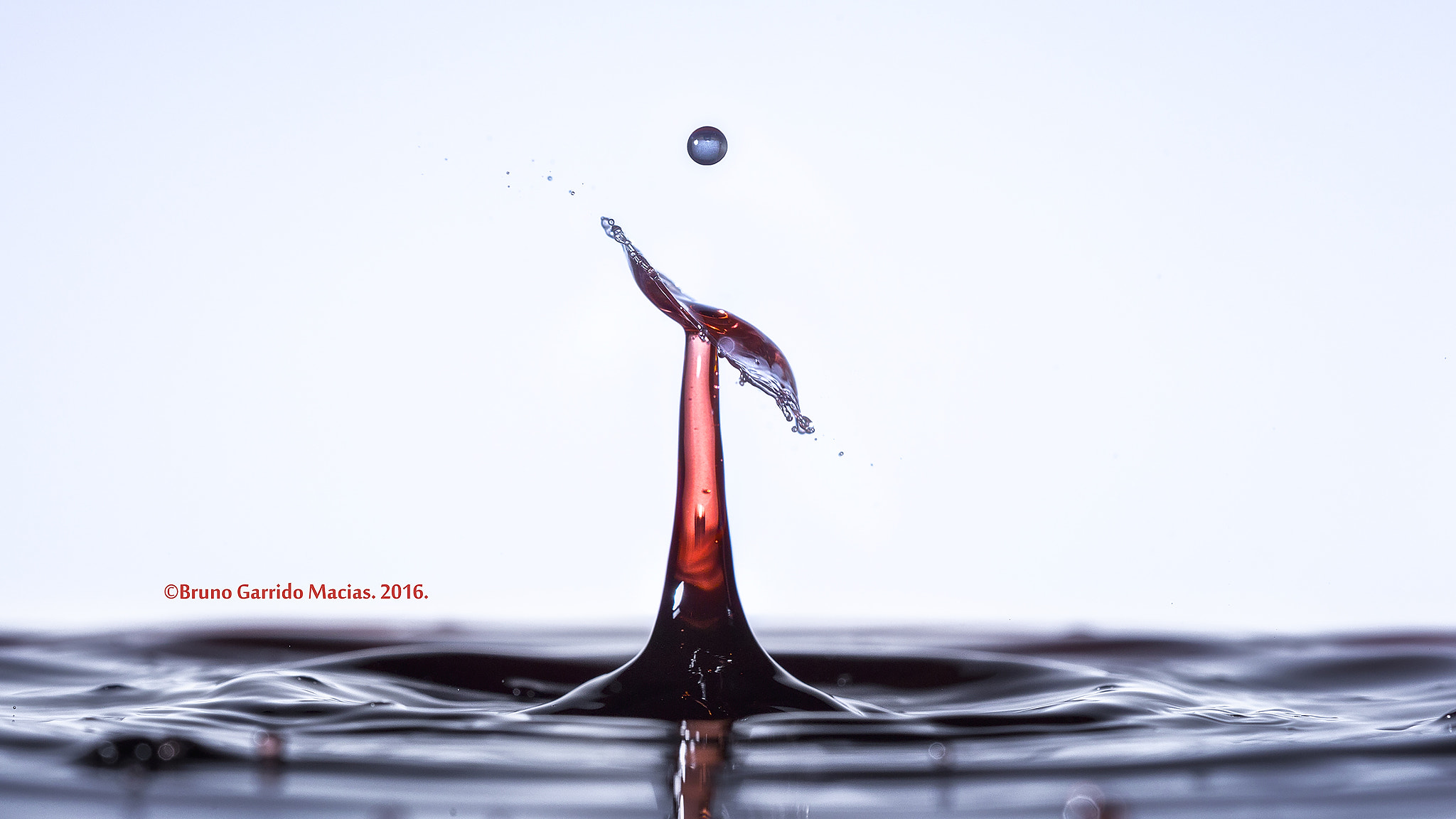 Sigma 150mm f/2.8 EX DG OS HSM APO Macro sample photo. Splash photography